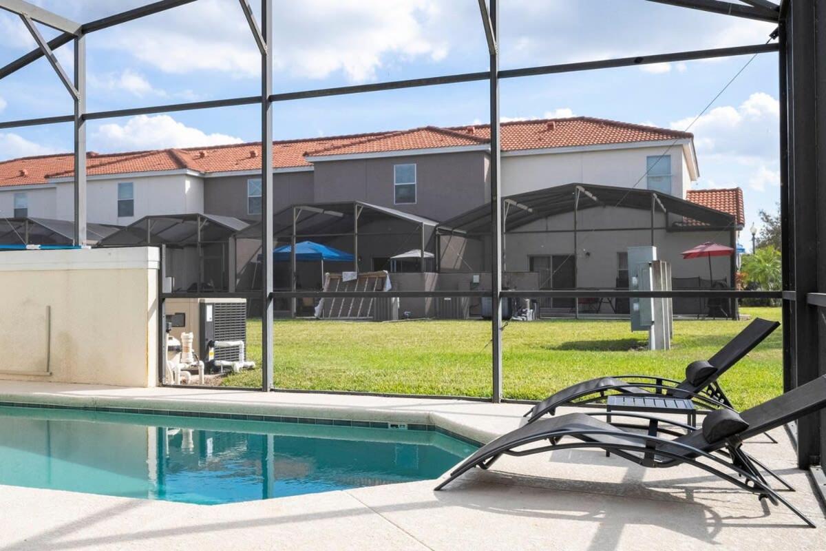 Four Bedroom W/ Screened Pool Close To Disney 4572 Kissimmee Exterior foto